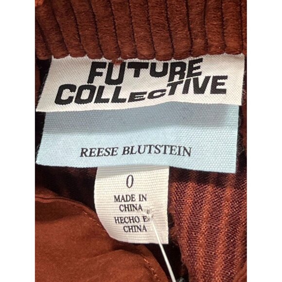 Future Collective - Reese Blutstein - Women's Cord Oversized Trouser Shorts - 0 - Picture 10 of 16